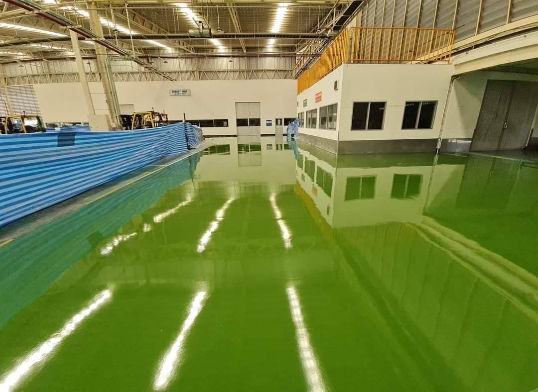 งานเคลือบพื้น PU Polyurethane MF 