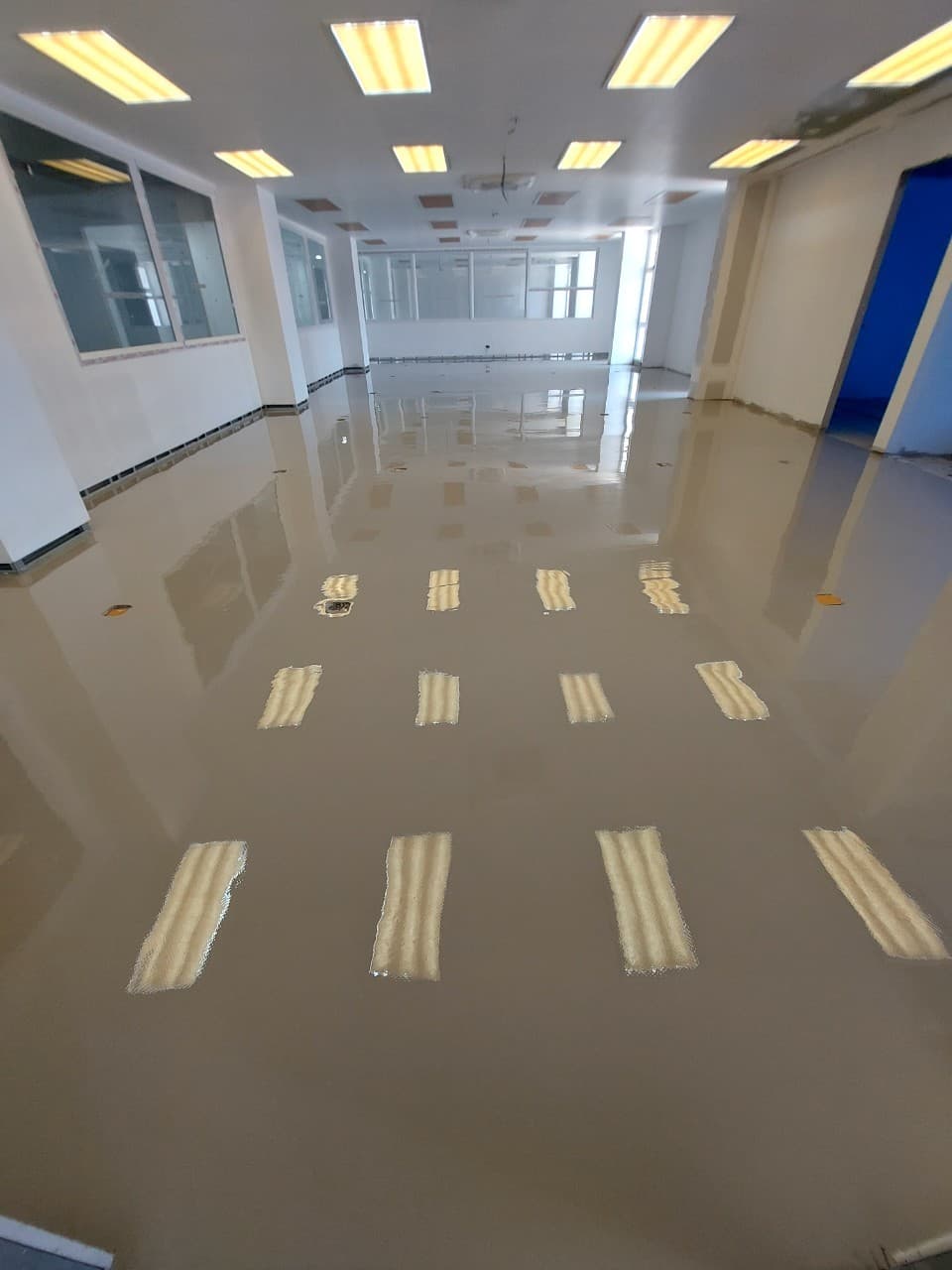 งานเคลือบพื้น PU Polyurethane MF @S&J สาธุประดิษฐ์