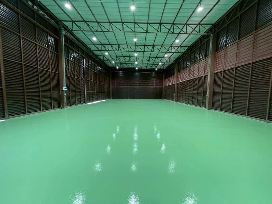 งานเคลือบพื้น PU Polyurethane MF