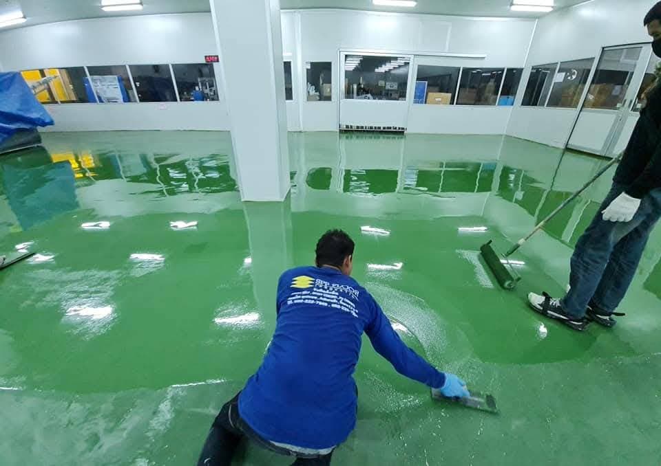 งานเคลือบพื้น PU Polyurethane MF