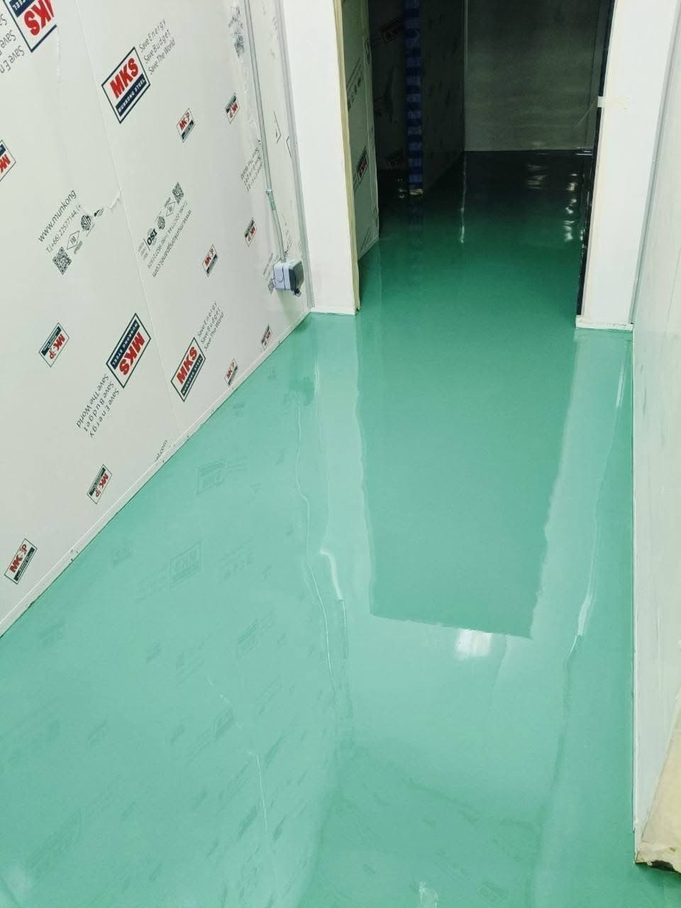 งานพื้น Epoxy self leveling  