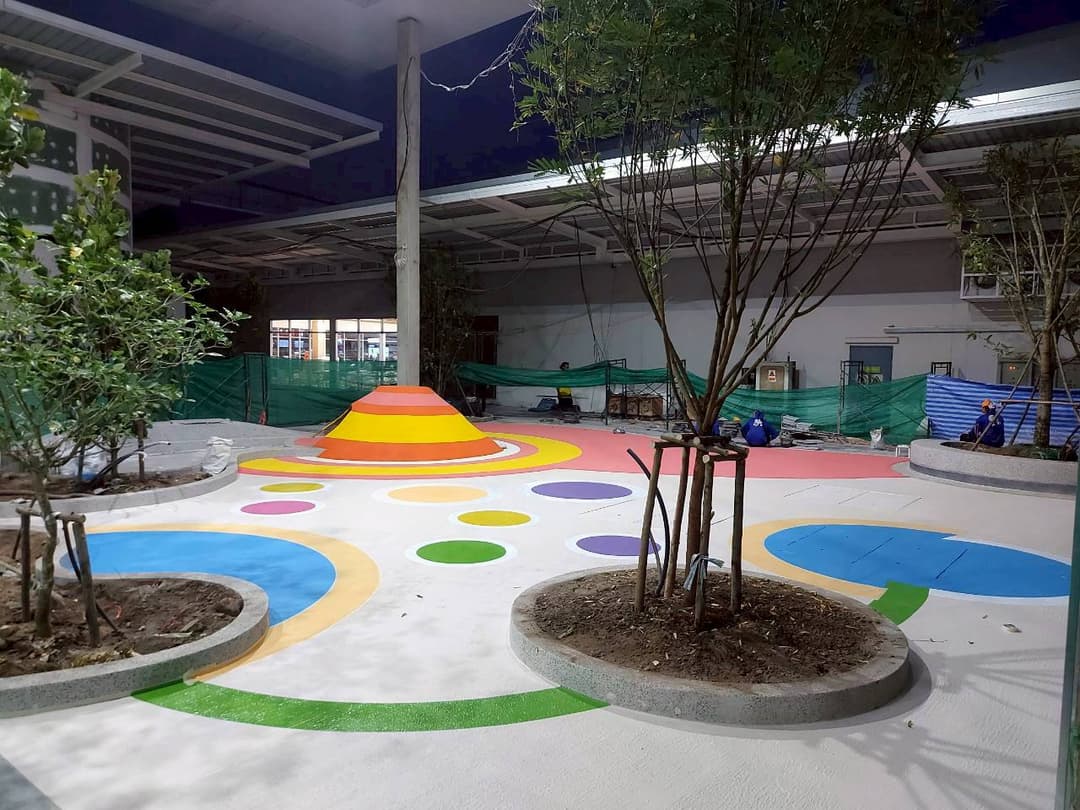 พื้นยาง EPDM  @อำนาจเจริญ