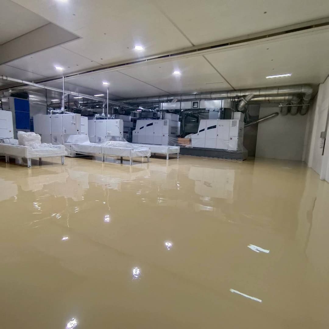 งานเคลือบพื้น PU Polyurethane MF @ราชบุรี