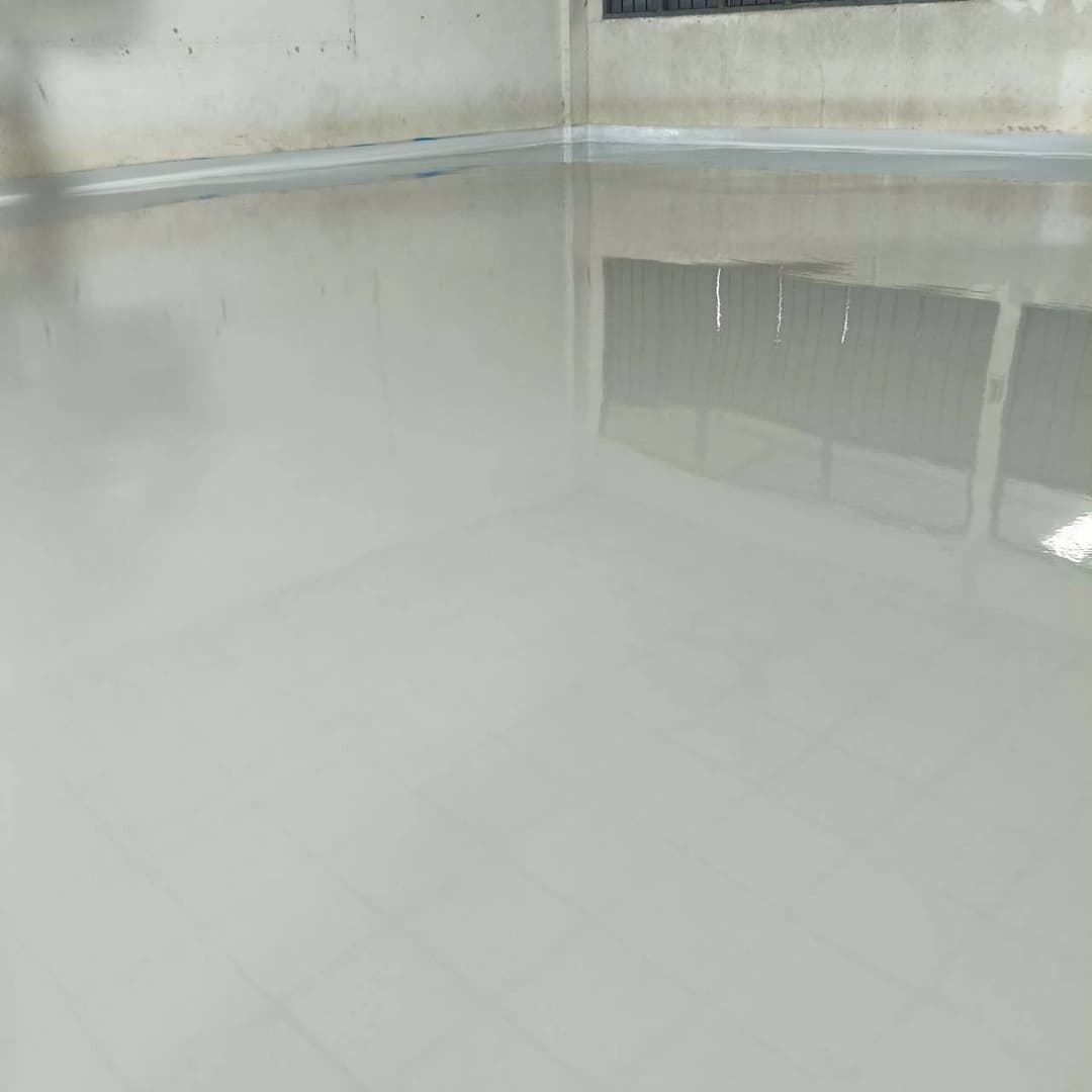งานพื้น Epoxy self leveling @เทคนิคบ้านจั่น